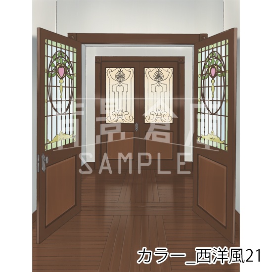 カラー_背景素材集33(西洋風)