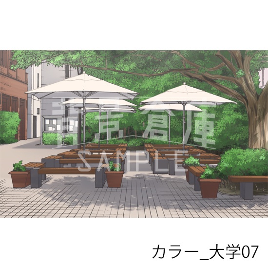 カラー_背景素材集35(大学)