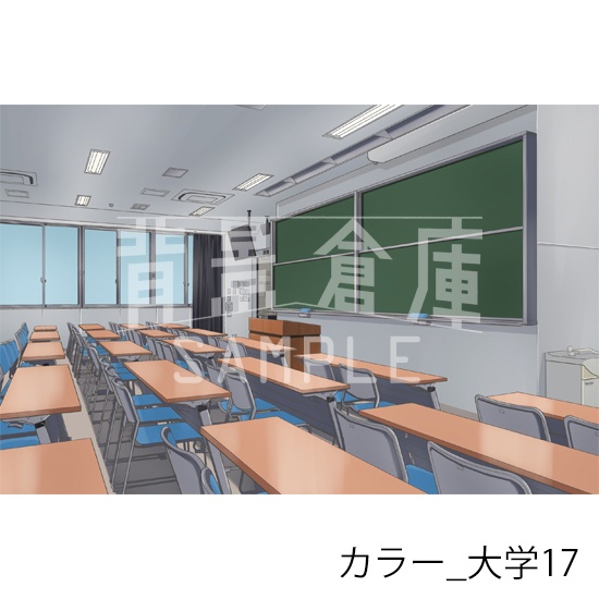 カラー_背景素材集37(大学)