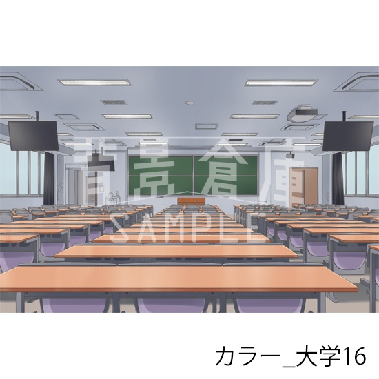 カラー_背景素材集37(大学)