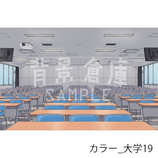 カラー_背景素材集37(大学)