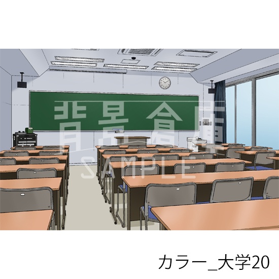カラー_背景素材集38(大学)