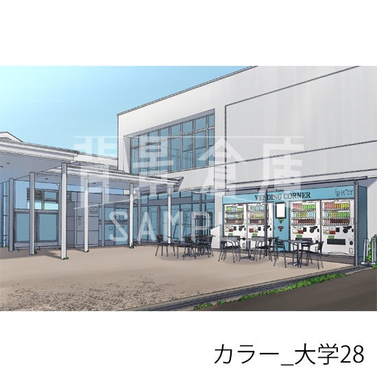 カラー_背景素材集39(大学)