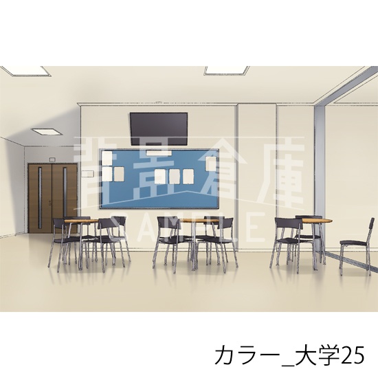 カラー_背景素材集39(大学)