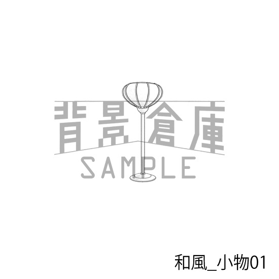 和風_背景素材集1(室内)_トーン