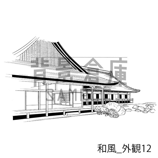 和風の背景集_セット9(外観)