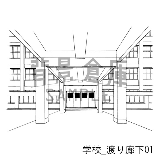学校の背景集vol.2(配送商品)