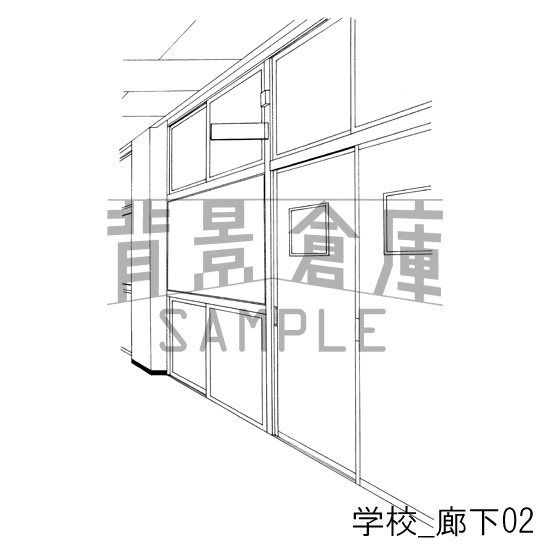 学校の背景集vol.2(配送商品)