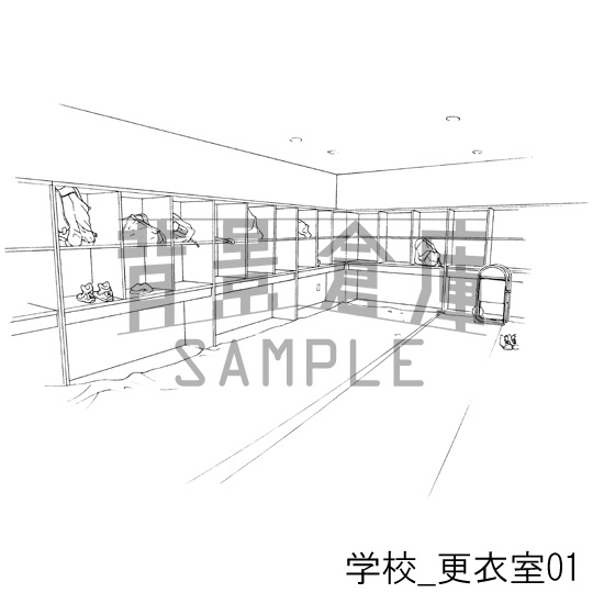 学校の背景集vol.1(配送商品)