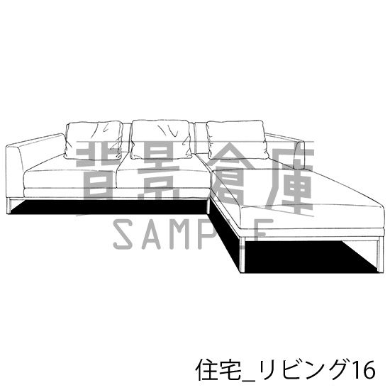 住宅の背景集vol.2(配送商品)
