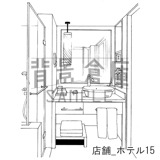 店舗の背景集vol.1(配送商品)