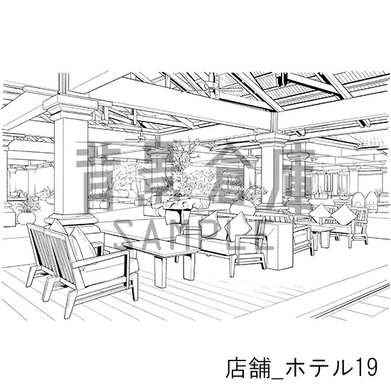 店舗の背景集vol.1(配送商品)