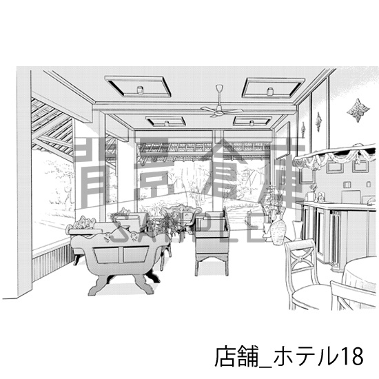 店舗の背景集vol.1(配送商品)