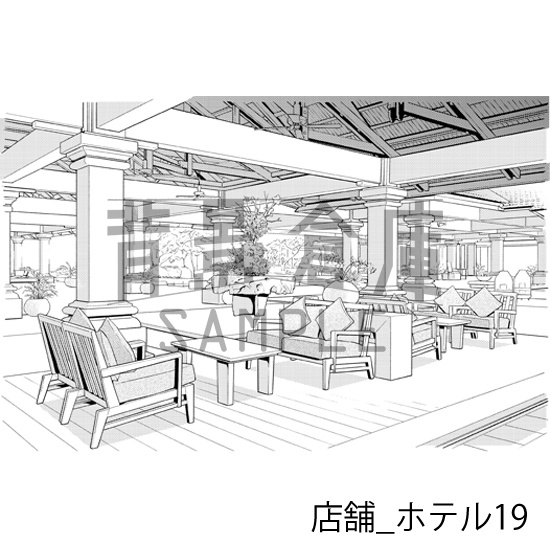 店舗の背景集vol.1(配送商品)