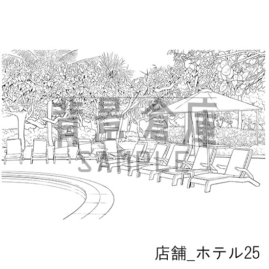 店舗の背景集vol.1(配送商品)