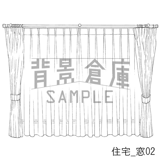 住宅の背景集vol.1(配送商品)