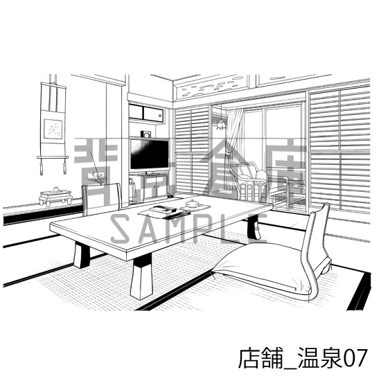 店舗の背景集vol.2(配送商品)