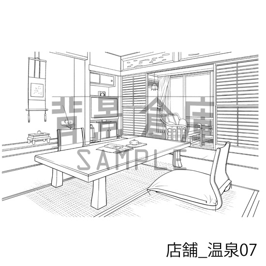 店舗の背景集vol.2(配送商品)