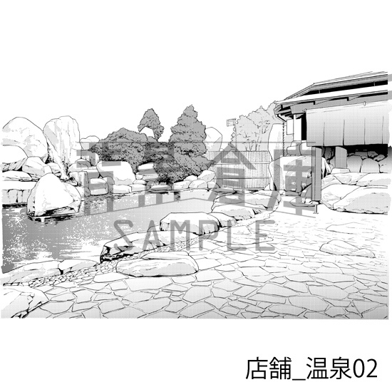 店舗の背景集vol.2(配送商品)