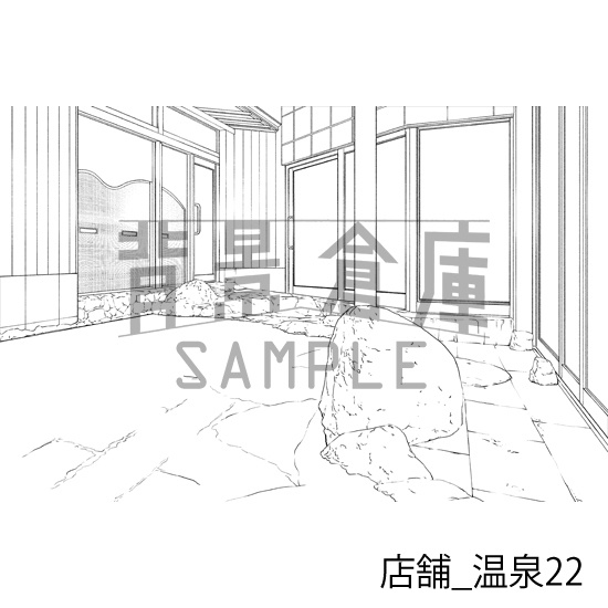 店舗の背景集vol.2(配送商品)