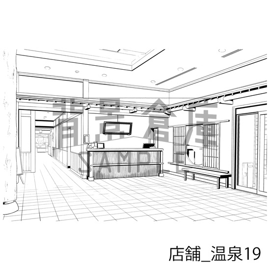 店舗の背景集vol.2(配送商品)