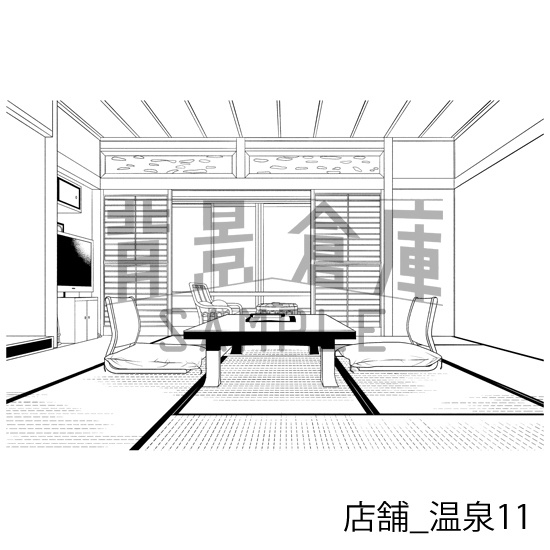 店舗の背景集vol.2(配送商品)