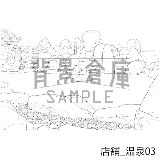 店舗の背景集vol.2(配送商品)