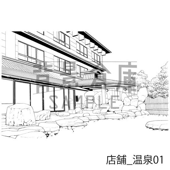店舗の背景集vol.2(配送商品)