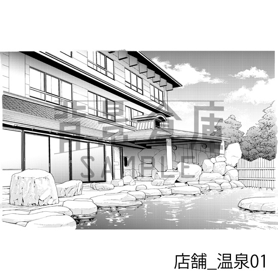 店舗の背景集vol.2(配送商品)