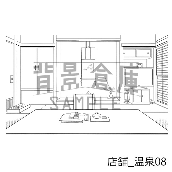 店舗の背景集vol.2(配送商品)
