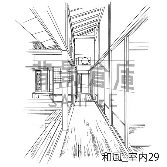 和風の背景集_セット11(室内)