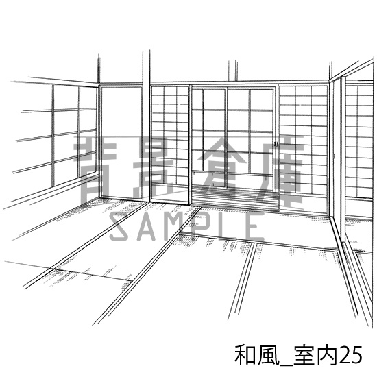 和風の背景集_セット11(室内)