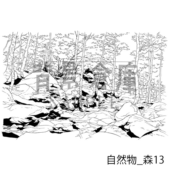 自然物の背景集vol.2(配送商品)