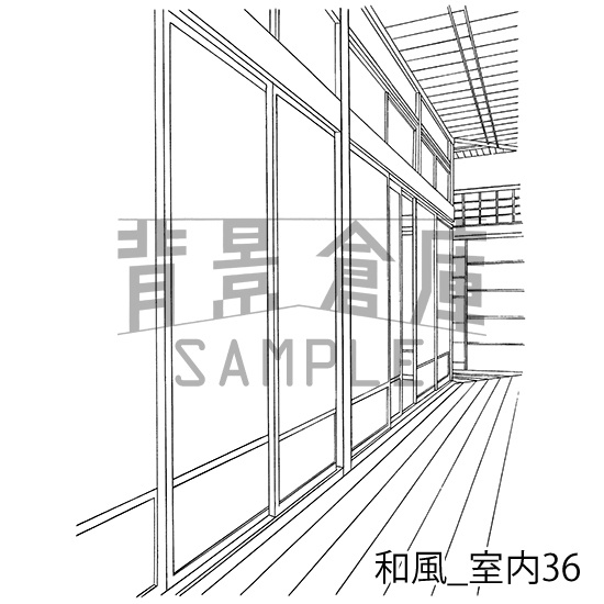 和風の背景集_セット14(室内)