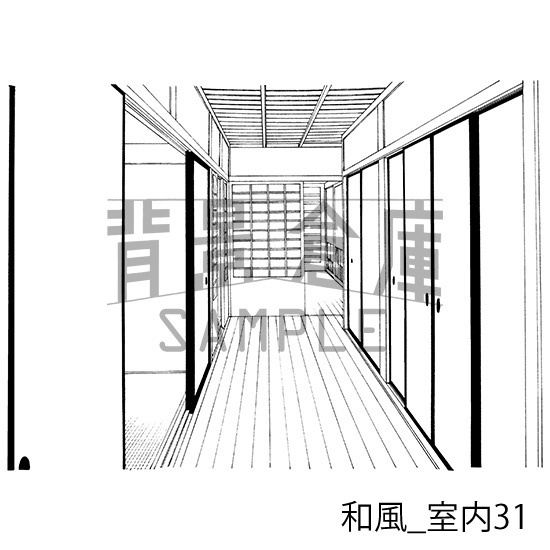 和風の背景集_セット14(室内)