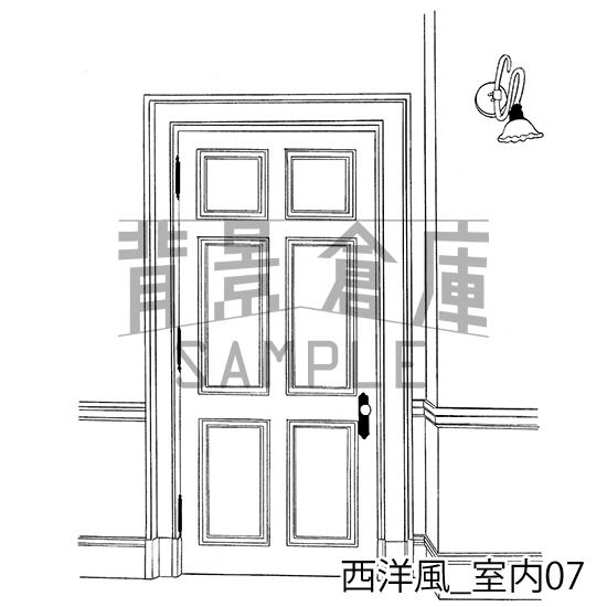 西洋風の背景集_セット2(室内)