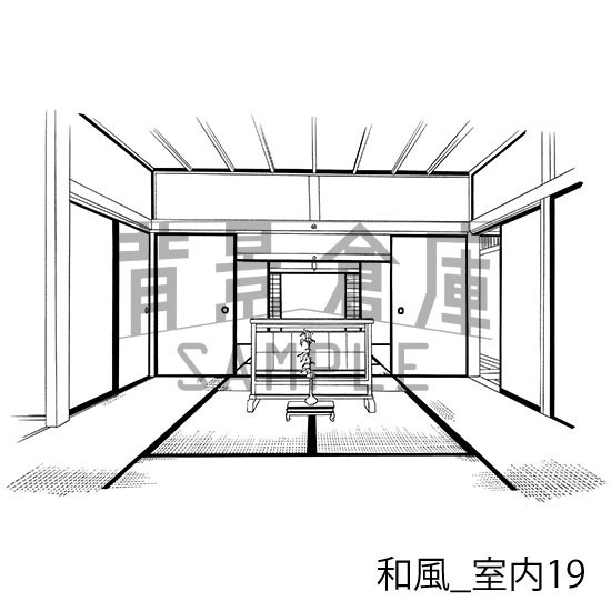 和風の背景集vol.4(配送商品)