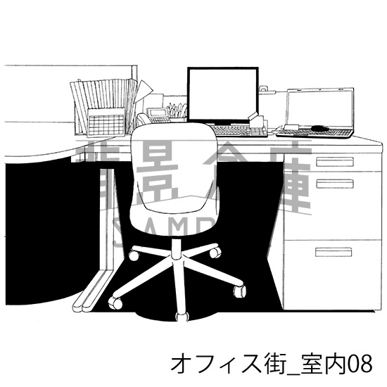 オフィスの背景集vol.1(配送商品)