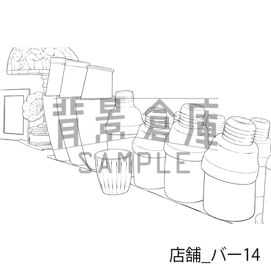 店舗の背景集vol.3(配送商品)