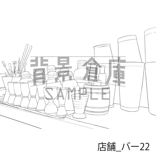 店舗の背景集vol.3(配送商品)