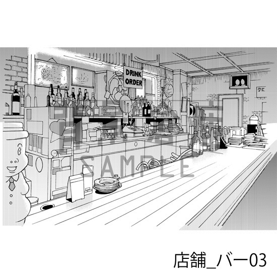 店舗の背景集vol.3(配送商品)