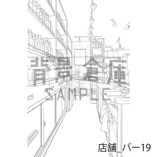 店舗の背景集vol.3(配送商品)
