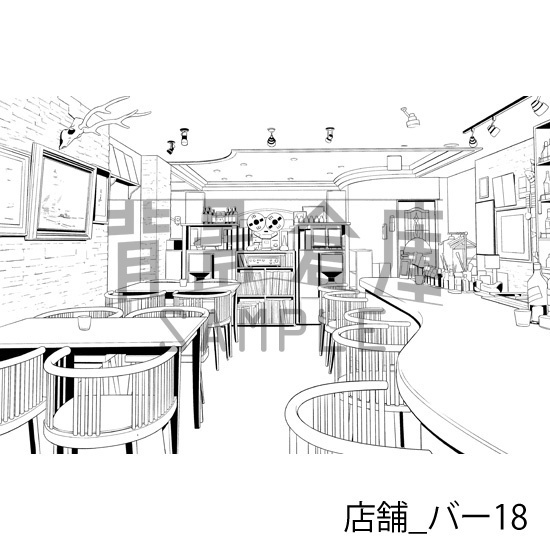 店舗の背景集vol.3(配送商品)
