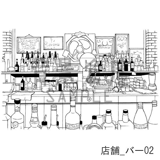店舗の背景集vol.3(配送商品)