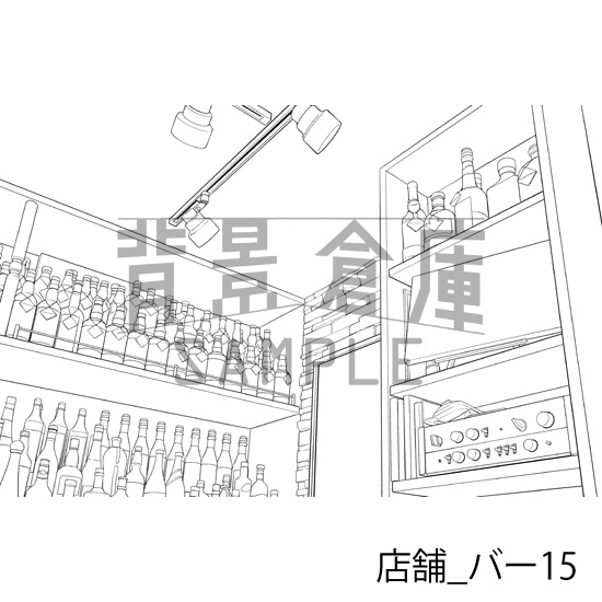 店舗の背景集vol.3(配送商品)