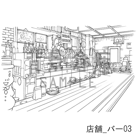 店舗の背景集vol.3(配送商品)
