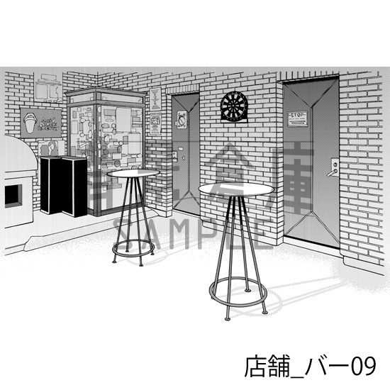 店舗の背景集vol.3(配送商品)