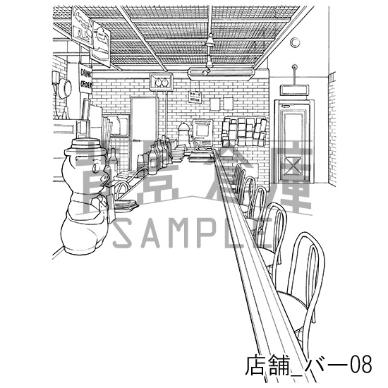 店舗の背景集vol.3(配送商品)