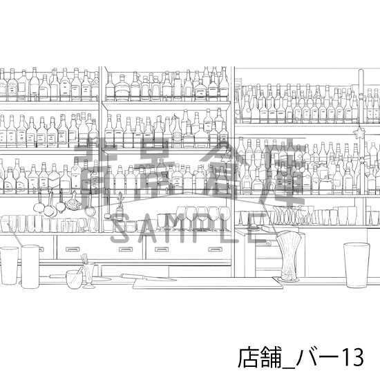 店舗の背景集vol.3(配送商品)