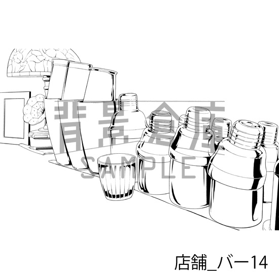 店舗の背景集vol.3(配送商品)